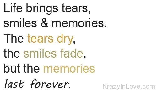 Life Brings Tears