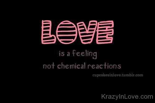 Love Is A Feeling Not Chemical Reactions-hyj1213