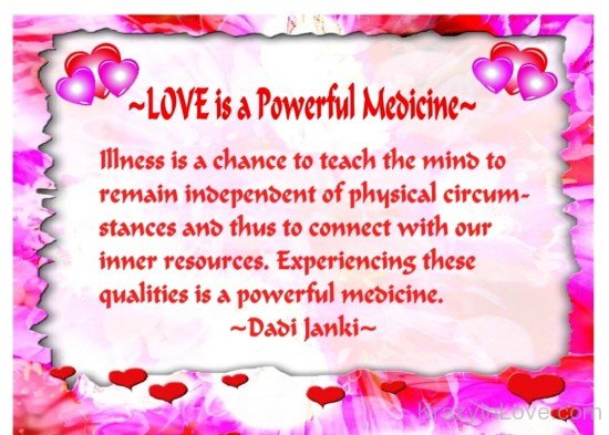 Love Is A Powerful Medicine-jhk113