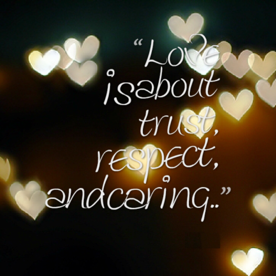 Love Is About Trust,Respect And Caring-rat112