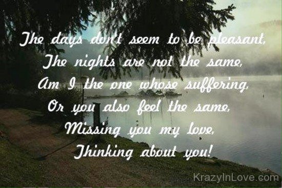 Missing You My Love,Thinking About You-lmn112