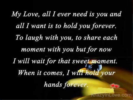 My Love,All I Ever Need Is You-puff021