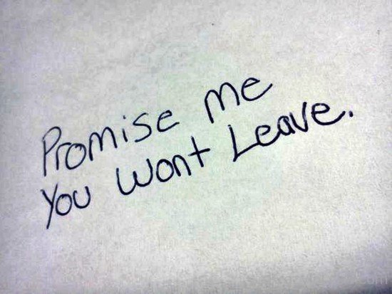 Promise Me You Want Leave-yuk519