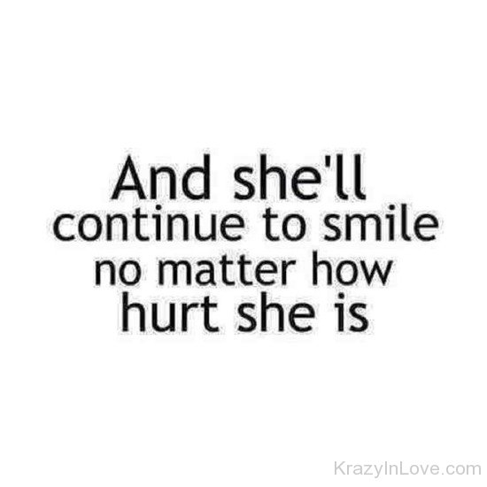 She'll Continue To Smile-hgf419