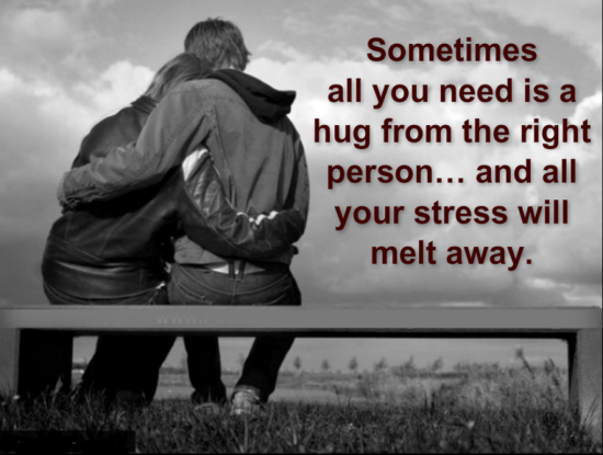Sometimes All You Need Is A Hug FromThe Right Person-lkj522