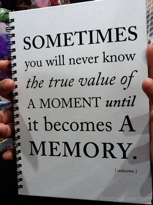 The True Value Of A Moments-as14309