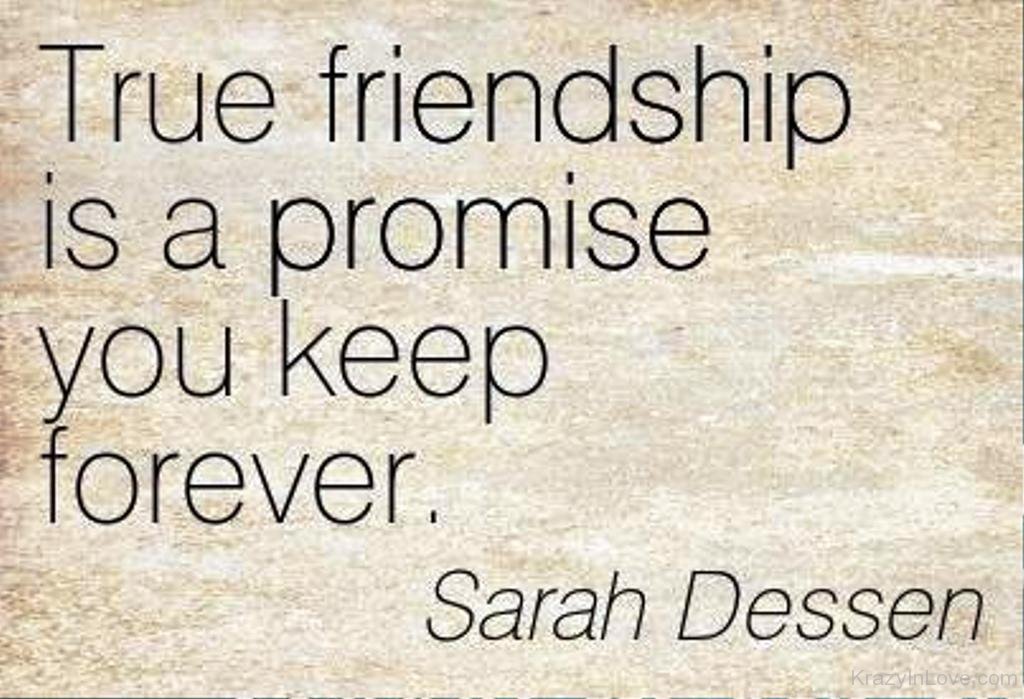 Promise Quotes For Friendship