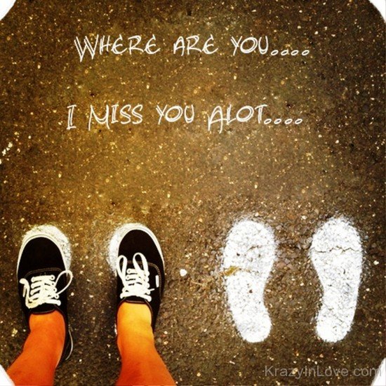 Where Are You I Miss You Alot-umt724