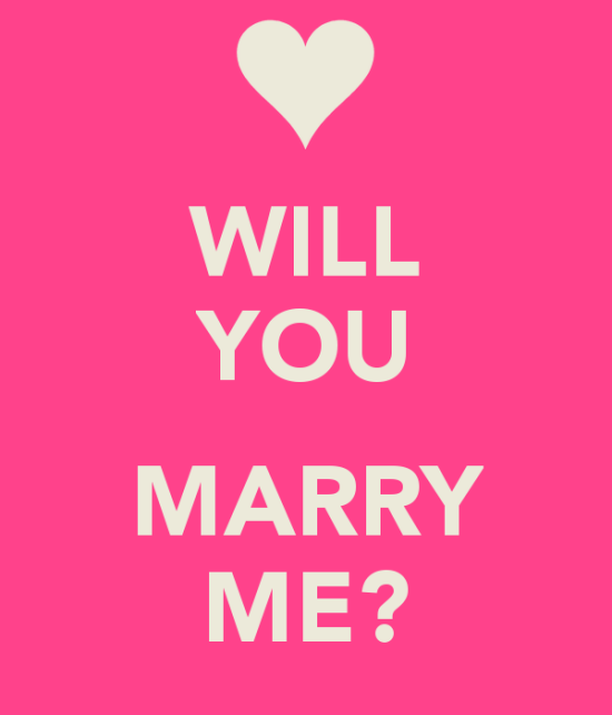 Will You Marry Me