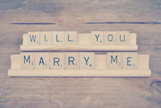 Will You Marry Me Puzzle Image
