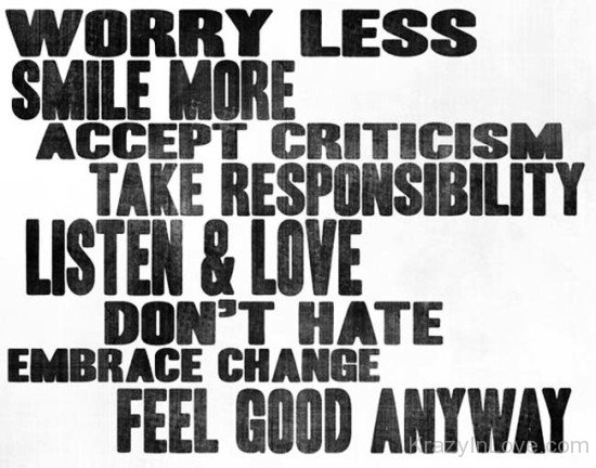 Worry Less