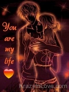 You Are My Life Boy Hug Girl