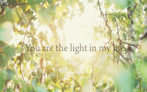 You Are The Light In My Life