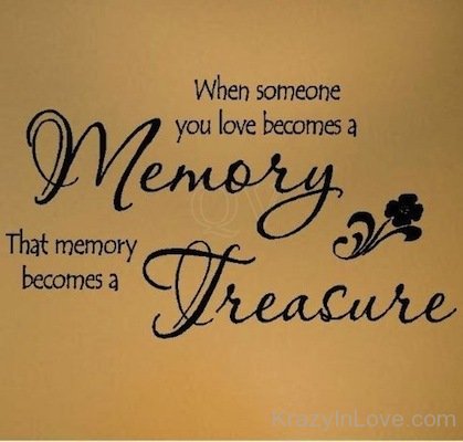 You Love Becomes A Memory-as14324