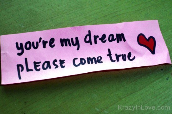 You're My Dream Please Come True-bc24