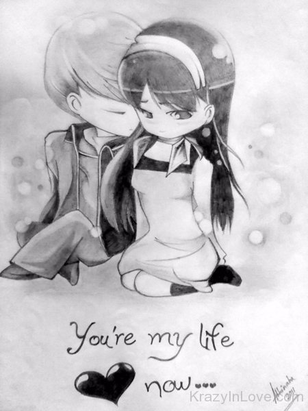You're My Life Now Sketch Image