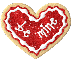 Be Mine Heart Glittering Image-qw145