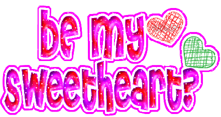 Be My Sweetheart Glittering Picture-qw141