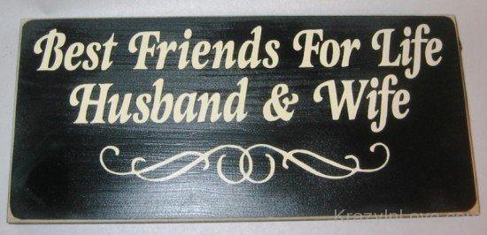 Best Friends For Life Husband And Wife-yu7803