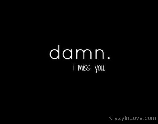 Damn I Miss You-yt602