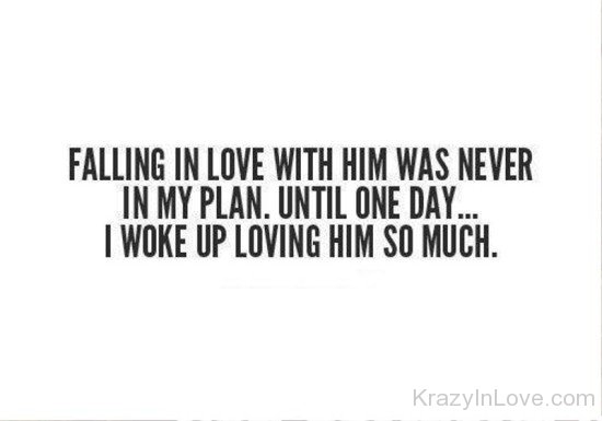 Falling In Love With Him Was Never In My Plan-kj807
