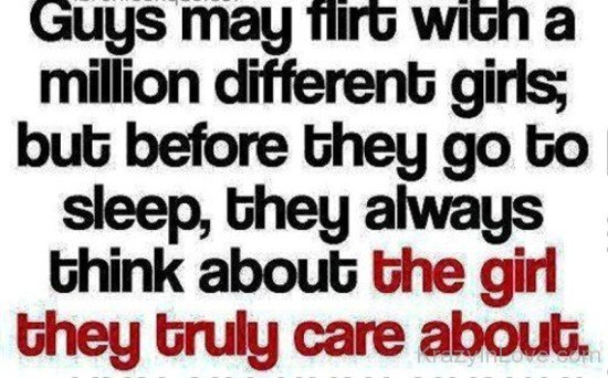 Guys May Flirt With A Million Different Girls-ug408