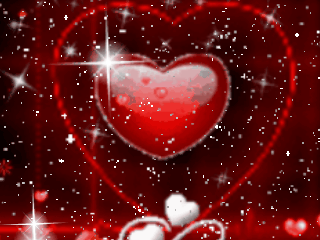 Heart Beating Glittering Image-gn512