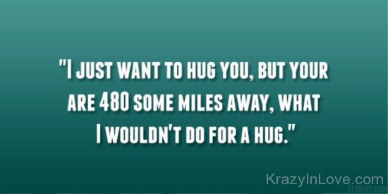 I Just Want To Hug You-rw308