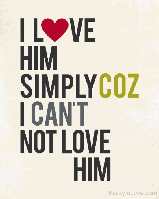 I Love Him Simply-qw116