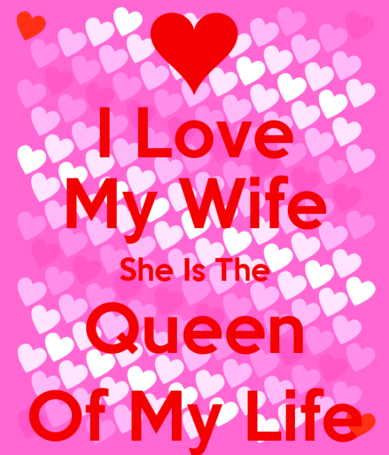 I Love My Wife She Is The Queen-yu7812