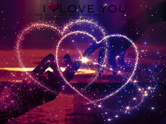 I Love You Sparkling Image-gn518