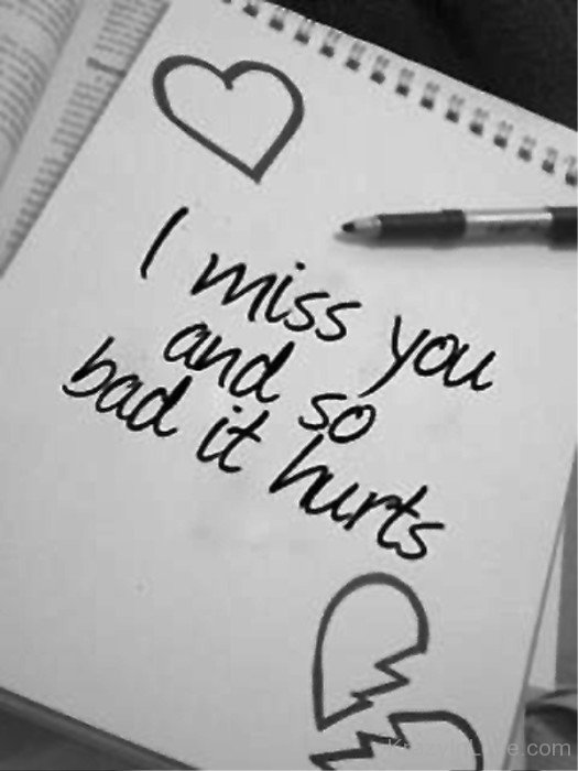 I Miss You And So Bad It Hurts-yt611