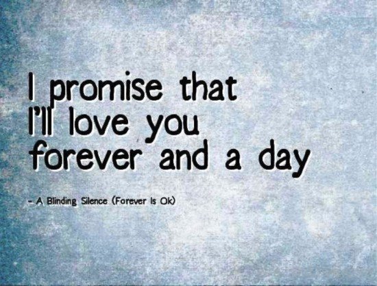 I Promise That I'll Love You Forever-cx210