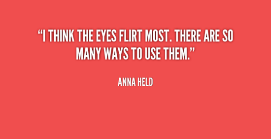 I Think The Eyes Flirt Most-ug413