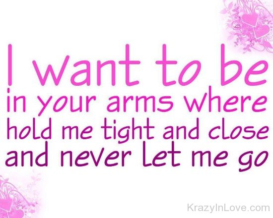 I Want To Be In Your Arms-cv510