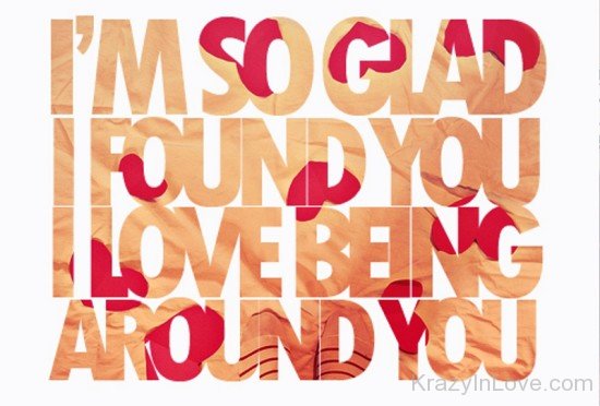 I'm So Glad I Found You-um715