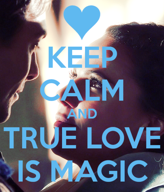 Keep Calm And True Love Is Magic-yt904