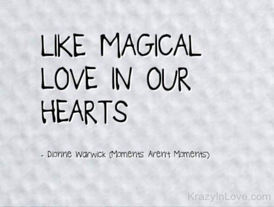 Like Magical Love In Our Hearts-yt906