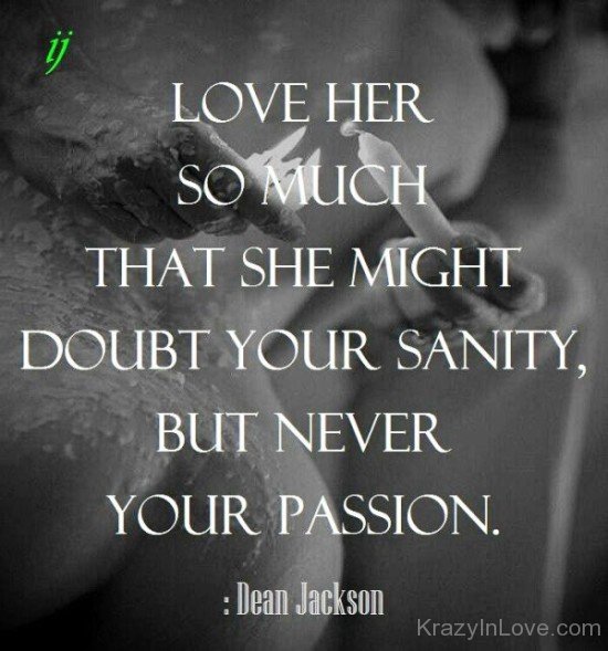 Love Her So Much That She Might Doubt-nh619