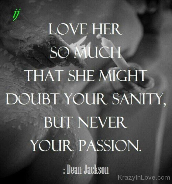 Love Her So Much That She Might Doubt-nh619