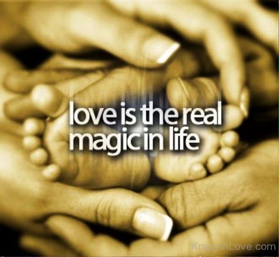 Love Is The Real Magic In Life-yt914