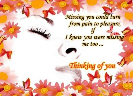 Missing You Could Turn From Pain-gh612