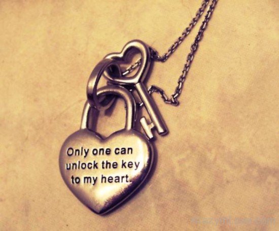 Only One Can Unlock The Key To My Heart-re435
