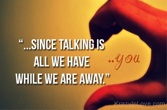 Since Talking Is All We Have-bm722
