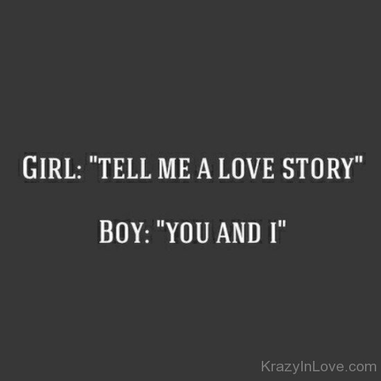 Tell Me A Love Story-nh626