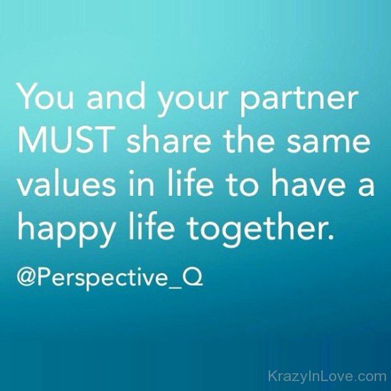 You And Your Partner Must Share The Same-vc119