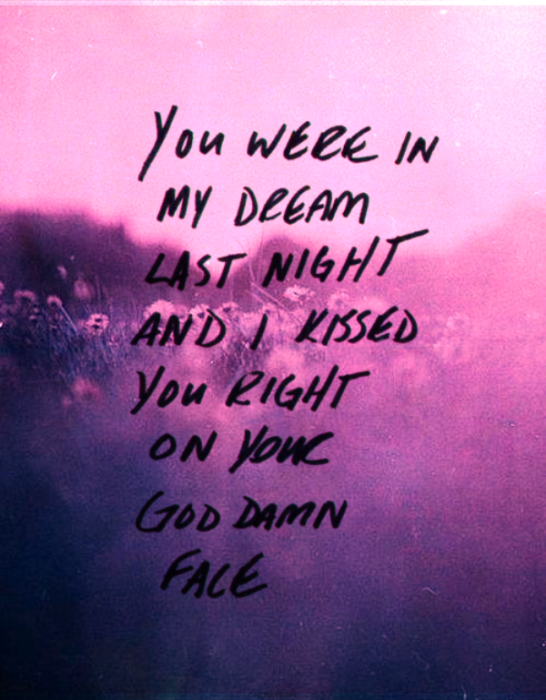 You Were In My Dream Last Night-mr332