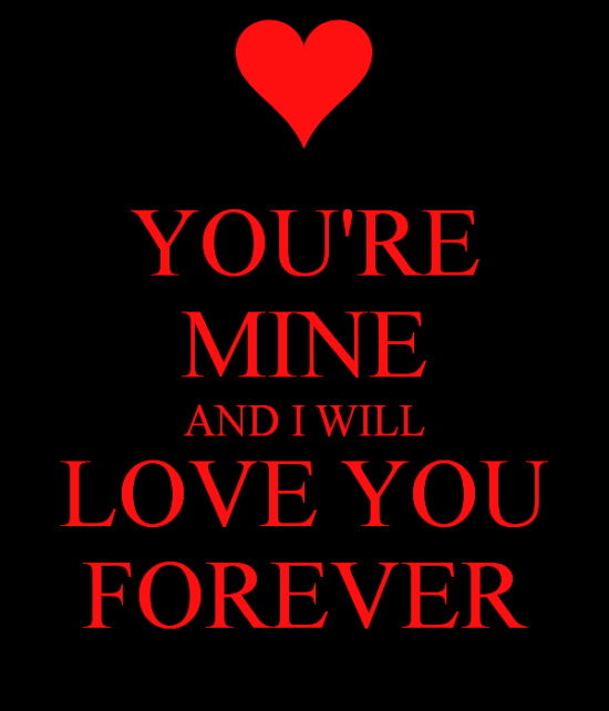 You're Mine And I Will Love You Forever-cx227