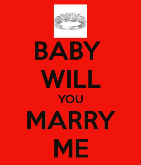 Baby Will You Marry Me-xq101