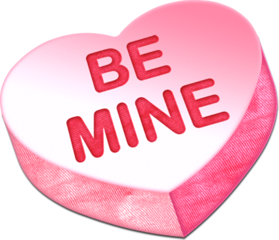 Be Mine Heart Candy-rh402